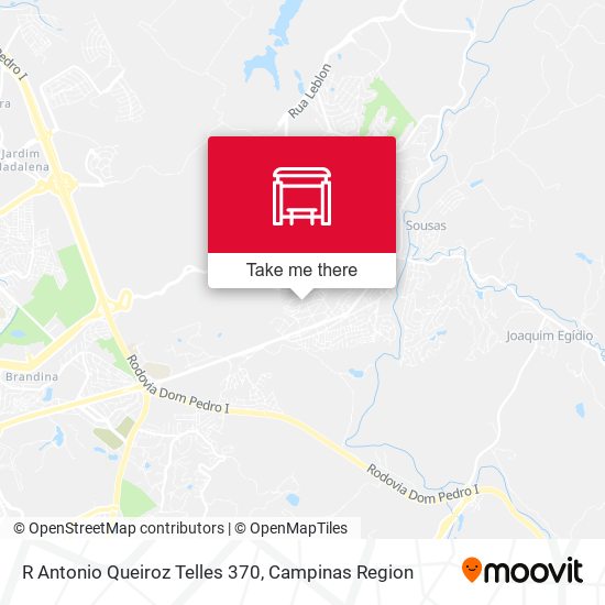 R Antonio Queiroz Telles 370 map