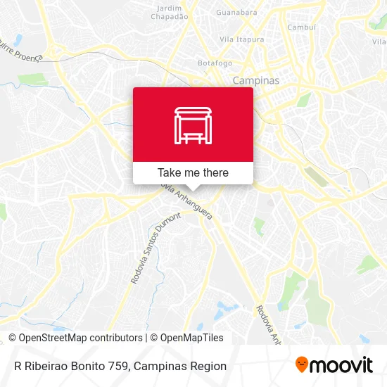 R Ribeirao Bonito 759 map
