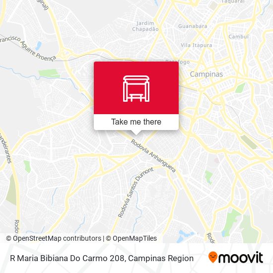 R Maria Bibiana Do Carmo 208 map