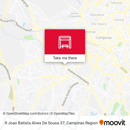 R Joao Batista Alves De Sousa 37 map