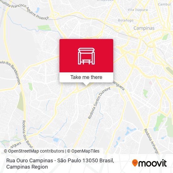 Rua Ouro Campinas - São Paulo 13050 Brasil map