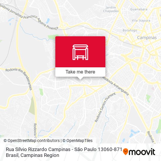 Rua Sílvio Rizzardo Campinas - São Paulo 13060-871 Brasil map