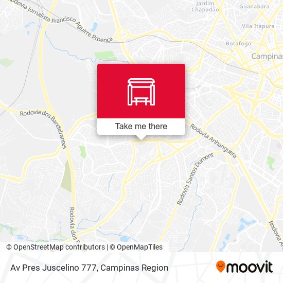 Av Pres Juscelino 777 map