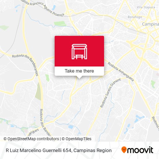 R Luiz Marcelino Guernelli 654 map