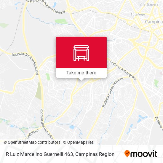 R Luiz Marcelino Guernelli 463 map