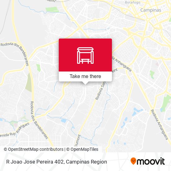 R Joao Jose Pereira 402 map