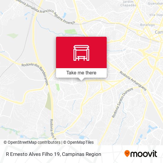 R Ernesto Alves Filho 19 map