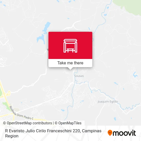 R Evaristo Julio Cirilo Franceschini 220 map