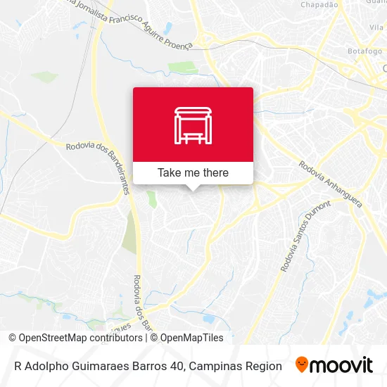 R Adolpho Guimaraes Barros 40 map