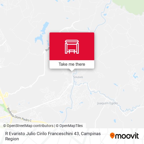 R Evaristo Julio Cirilo Franceschini 43 map