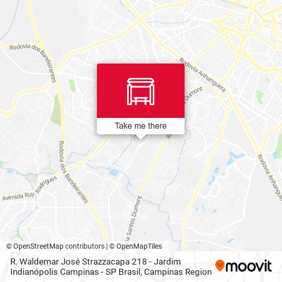 R. Waldemar José Strazzacapa 218 - Jardim Indianópolis Campinas - SP Brasil map