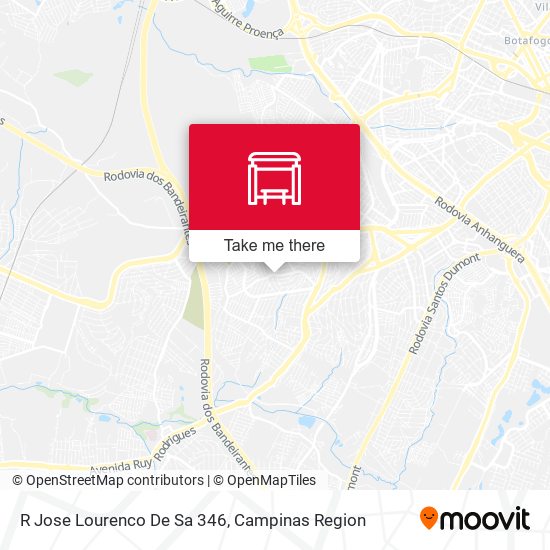 R Jose Lourenco De Sa 346 map