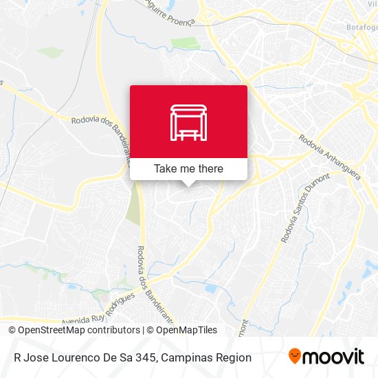 R Jose Lourenco De Sa 345 map