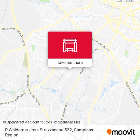 R Waldemar Jose Strazzacapa 532 map