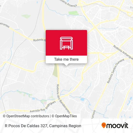 R Pocos De Caldas 327 map