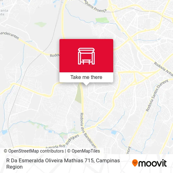 R Da Esmeralda Oliveira Mathias 715 map