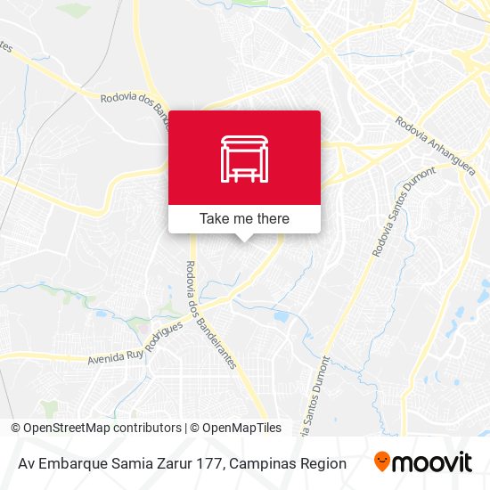 Av Embarque Samia Zarur 177 map