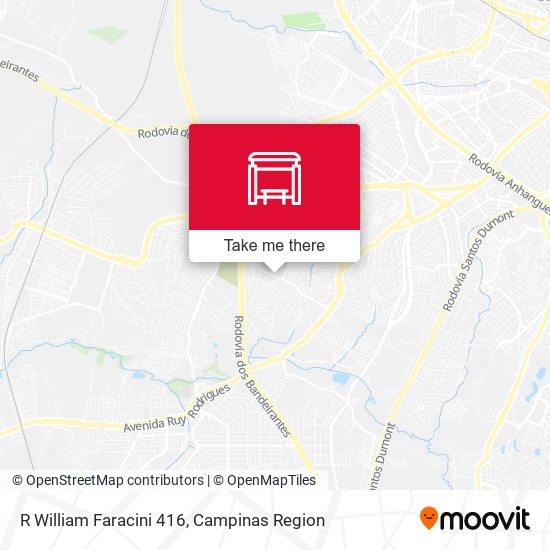 R William Faracini 416 map