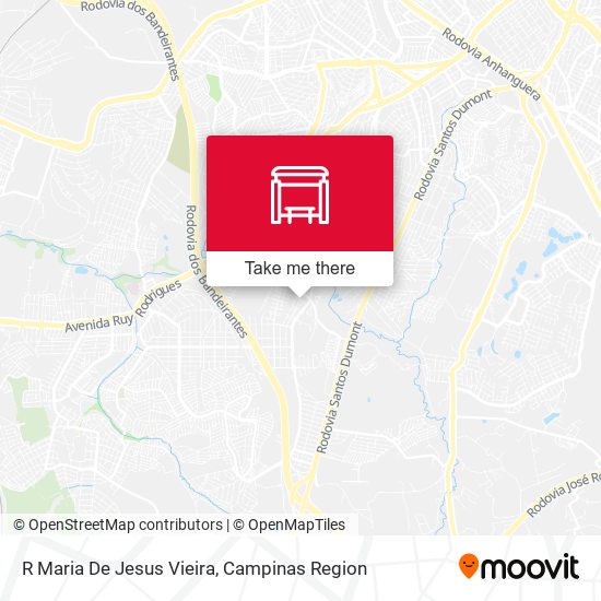 R Maria De Jesus Vieira map