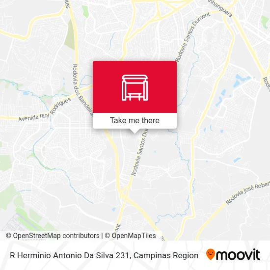 R Herminio Antonio Da Silva 231 map