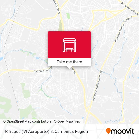 R Irapua (Vl Aeroporto) 8 map