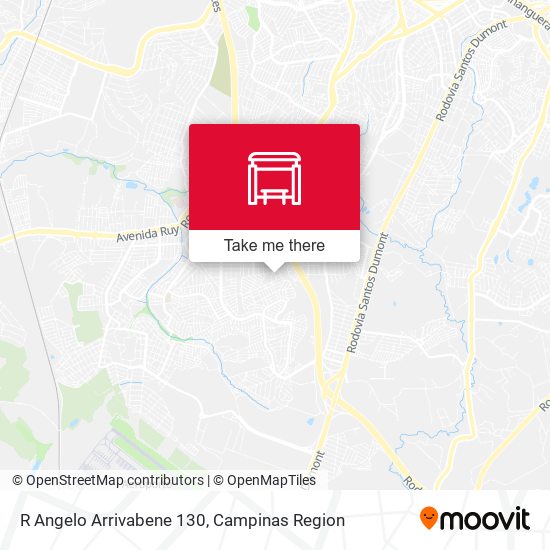 R Angelo Arrivabene 130 map