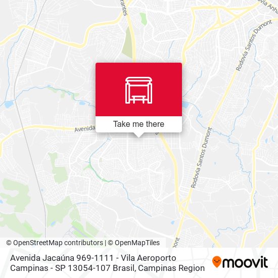 Avenida Jacaúna 969-1111 - Vila Aeroporto Campinas - SP 13054-107 Brasil map