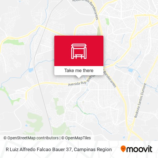 R Luiz Alfredo Falcao Bauer 37 map