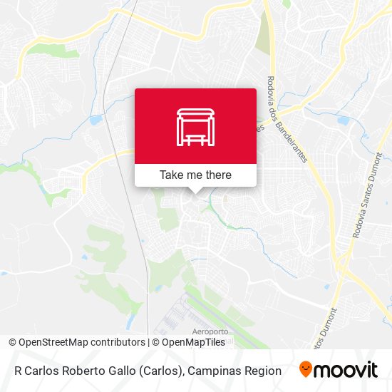 R Carlos Roberto Gallo map