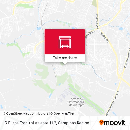 R Eliane Trabulsi Valente 112 map