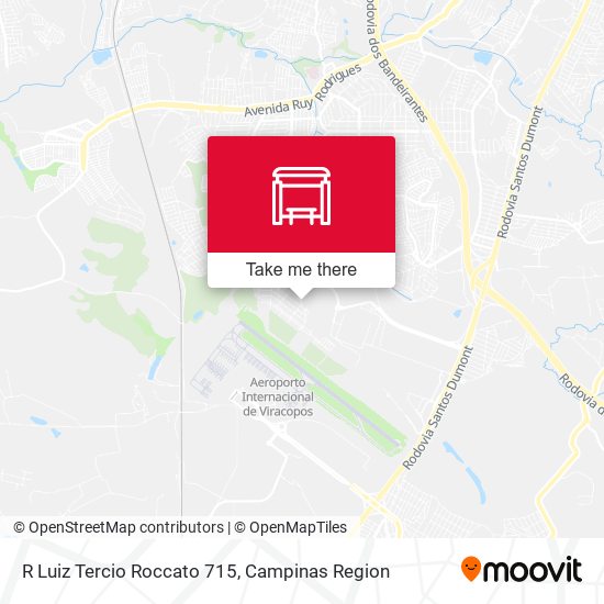 R Luiz Tercio Roccato 715 map
