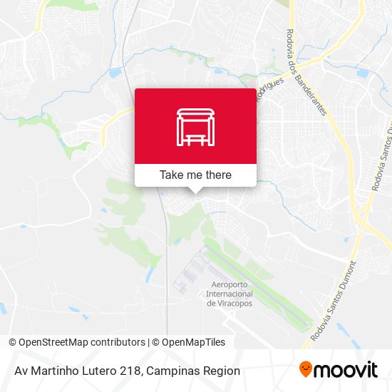 Av Martinho Lutero 218 map