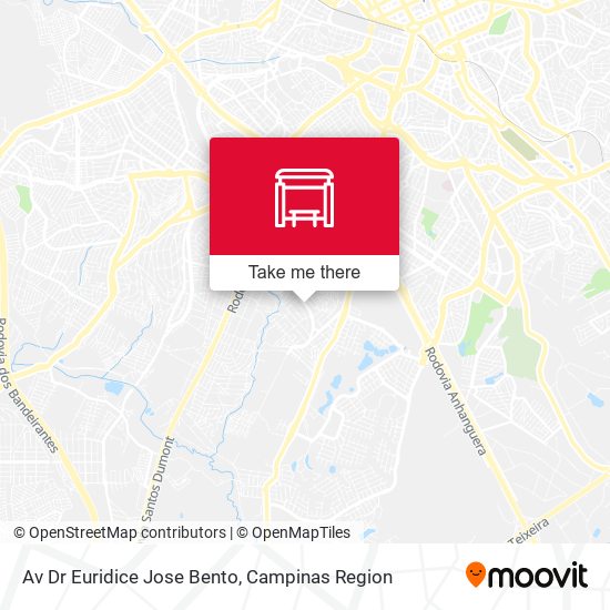 Av Dr Euridice Jose Bento map