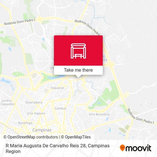 R Maria Augusta De Carvalho Reis 28 map