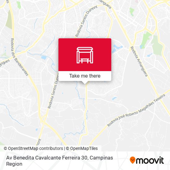 Av Benedita Cavalcante Ferreira 30 map
