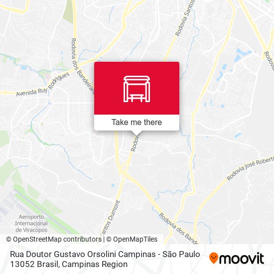 Rua Doutor Gustavo Orsolini Campinas - São Paulo 13052 Brasil map