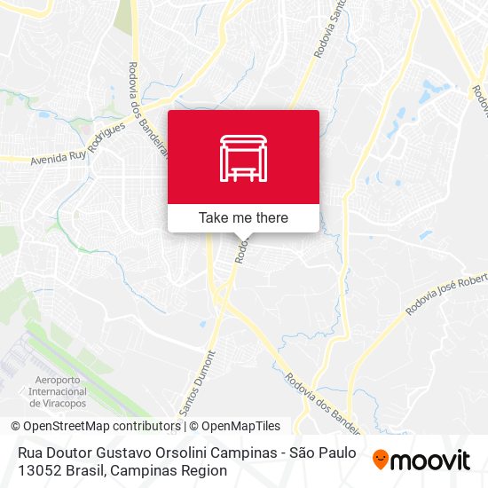 Rua Doutor Gustavo Orsolini Campinas - São Paulo 13052 Brasil map