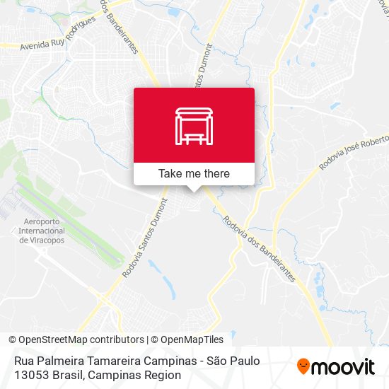 Rua Palmeira Tamareira Campinas - São Paulo 13053 Brasil map