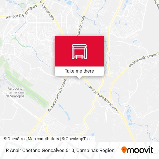 R Anair Caetano Goncalves 610 map