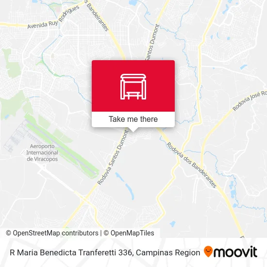 R Maria Benedicta Tranferetti 336 map