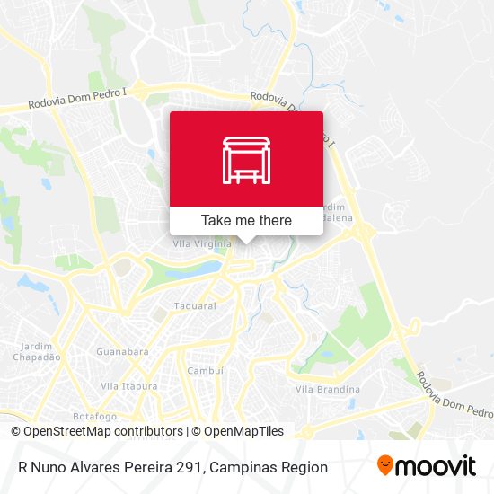 R Nuno Alvares Pereira 291 map
