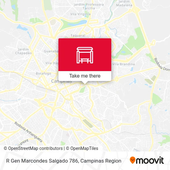 R Gen Marcondes Salgado 786 map