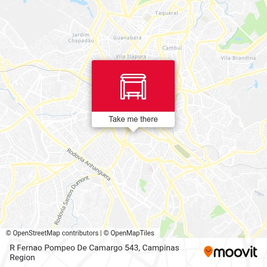 R Fernao Pompeo De Camargo 543 map