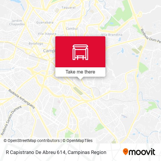 R Capistrano De Abreu 614 map