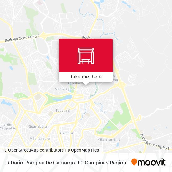 R Dario Pompeu De Camargo 90 map