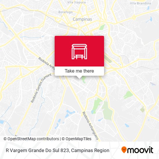 R Vargem Grande Do Sul 823 map