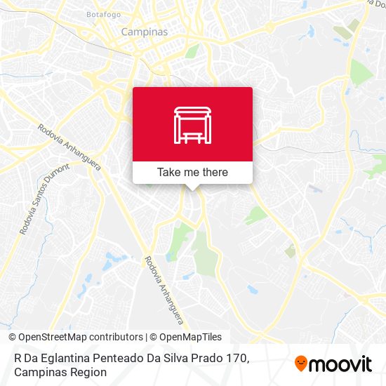 R Da Eglantina Penteado Da Silva Prado 170 map