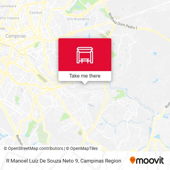 R Manoel Luiz De Souza Neto 9 map