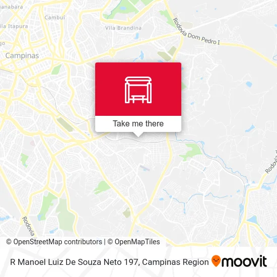 R Manoel Luiz De Souza Neto 197 map