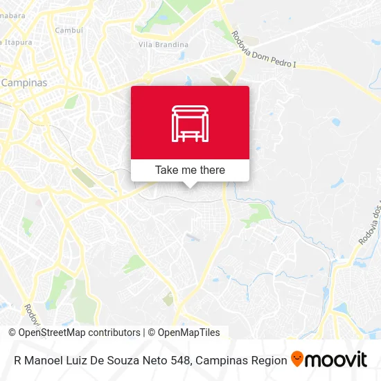 R Manoel Luiz De Souza Neto 548 map